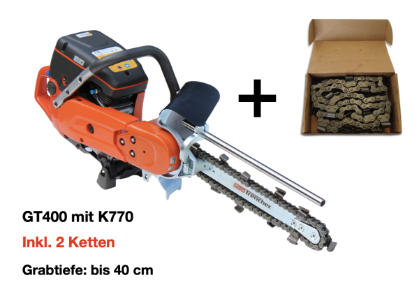 GeoTrencher® GT400 mit Husqvarna® K770